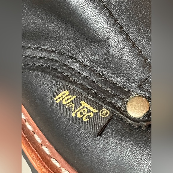 Ad Tec 9-inch Logger Crazy Horse Leather Work Boots for Men - Picture 7 of 8